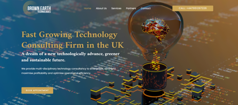 Technology Consultancy Website