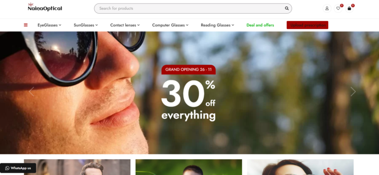 Multivendor Optical Website