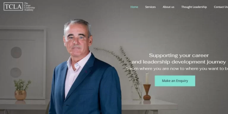 Business Coach Website for UK based Coach